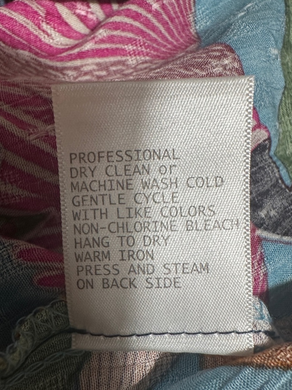 Rachel Roy Tropical Print Wrap Skirt Size M NWT Colorful Floral Bird Resort - Picture 11 of 11